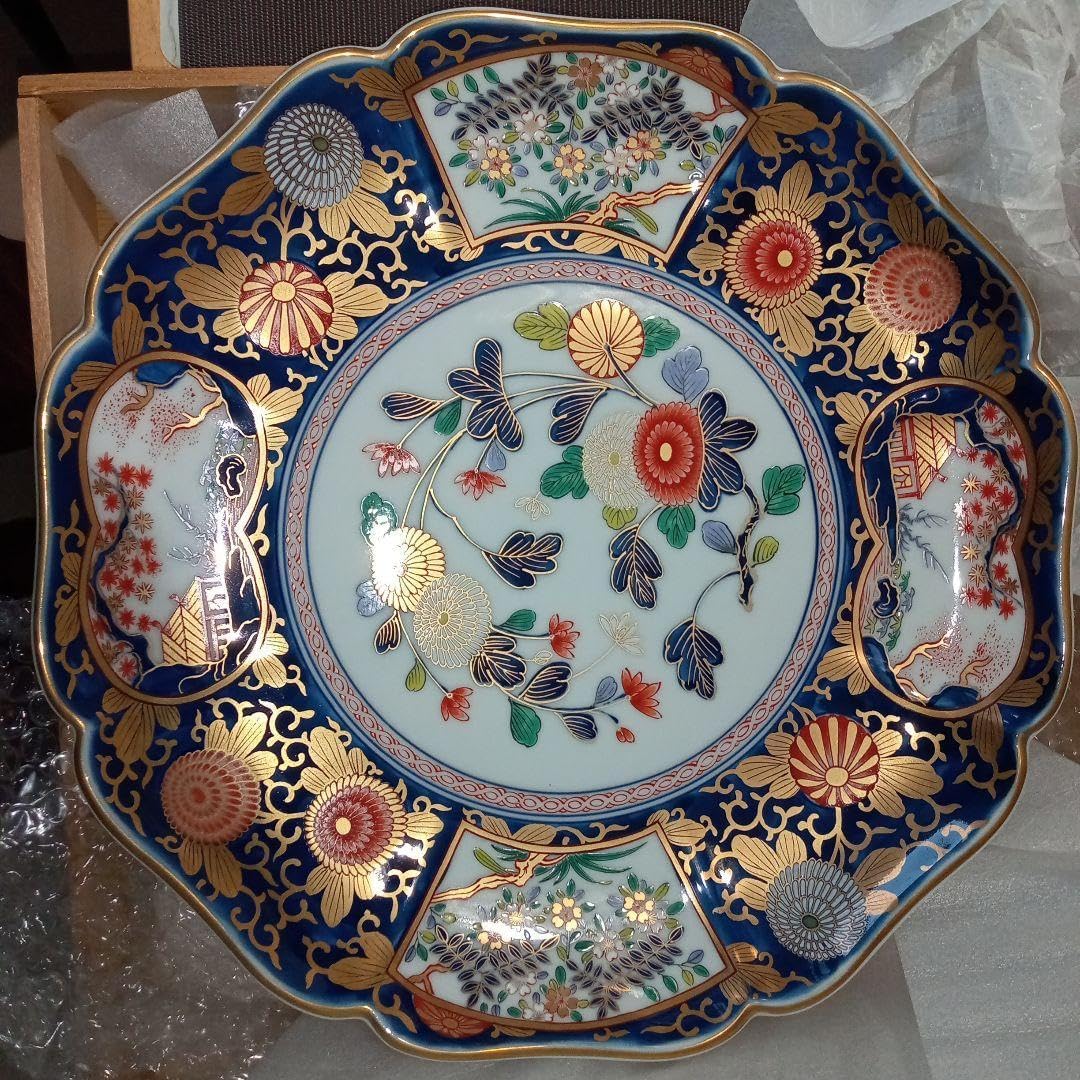 其泉窯 美術 有田焼 琳派 古伊万里 飾り皿 和皿 大皿 其泉窯 美術 有田焼 琳派 古伊万里 飾り皿 和皿 大皿 有田焼 | 盛
