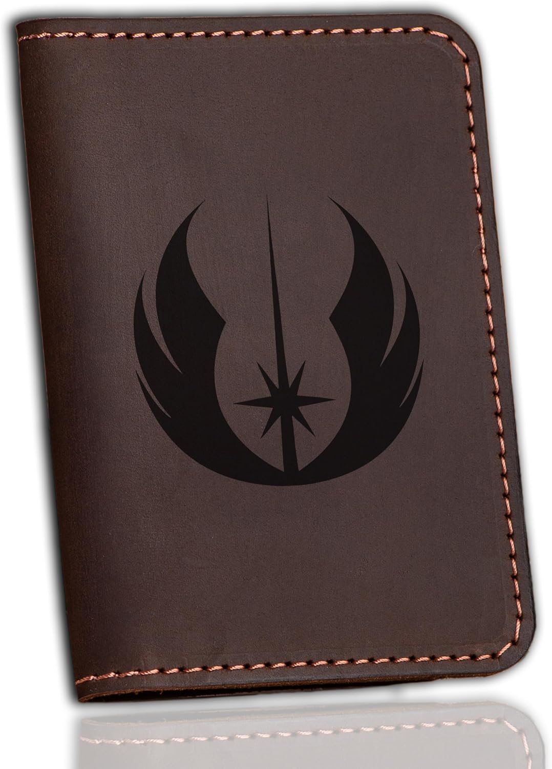 Jedi Order Passport Holder, Leather Passport Cover For Men, Handmade Passport Wallet, Gift for Traveler, Passport Case, Gift for Him, Boyfriend Gift, Crazy Horse Leather. Hand-stitching.