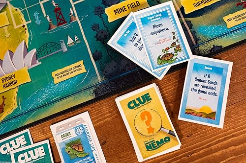 Miniatura 8 de CLUE: Buscando a Nemo | Juego de pistas coleccionable basado en películas animadas de Disney y Pixar | Ideal para una noche de juegos en familia |