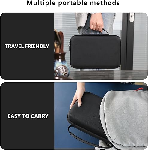 Miniatura 6 de Funda rígida GPS para Garmin dzl OTR1010dzl OTR1000RV 1095dzl OTR1020RV 1090, 10 pulgadas GPS camión navegador caja de almacenamiento con bolsillo