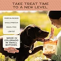 Vista 6 de Smart Cookie Golosinas para Perros Completamente Naturales - Camarones y Coco - Golosinas para Entrenar Perros con Alergias, Estómagos Sensibles