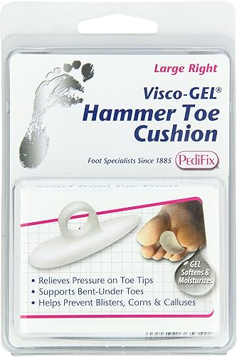 Miniatura 2 de PediFix Visco Gel Hammer Toe Cushion Large Right,