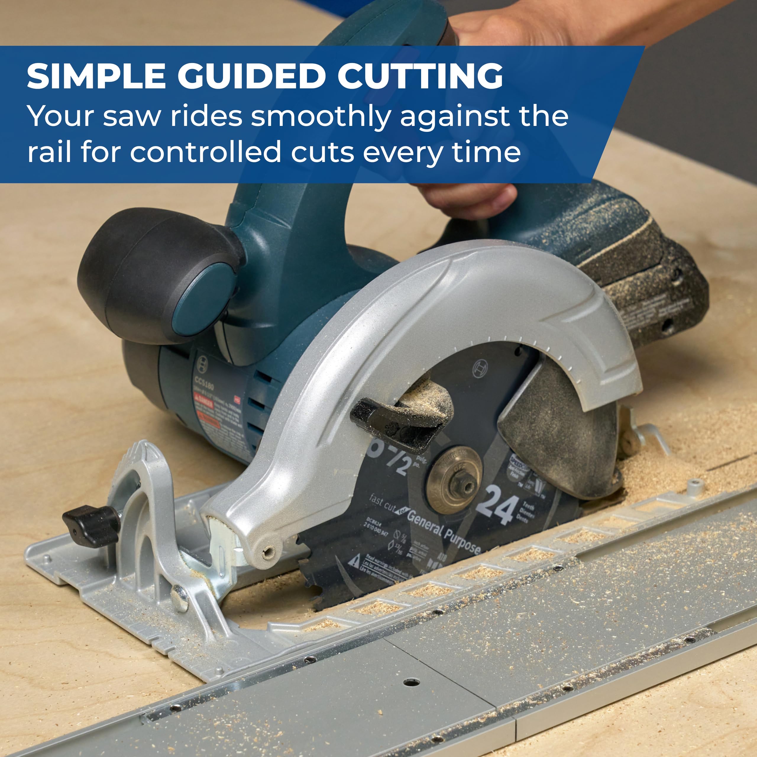 Kreg Straight Edge Guide XL, 98 Inch Circular Saw Guide, KMA4700 — Amazon image 3