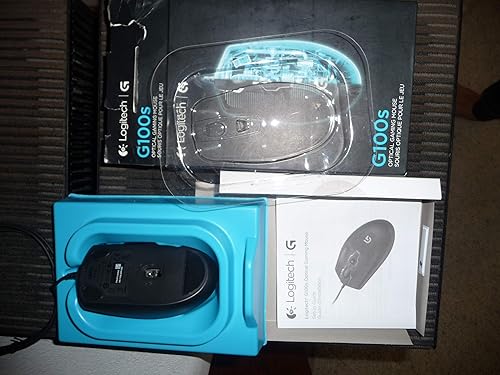 Vista 5 de Logitech G100s Óptico Gaming Mouse Negro ratón
