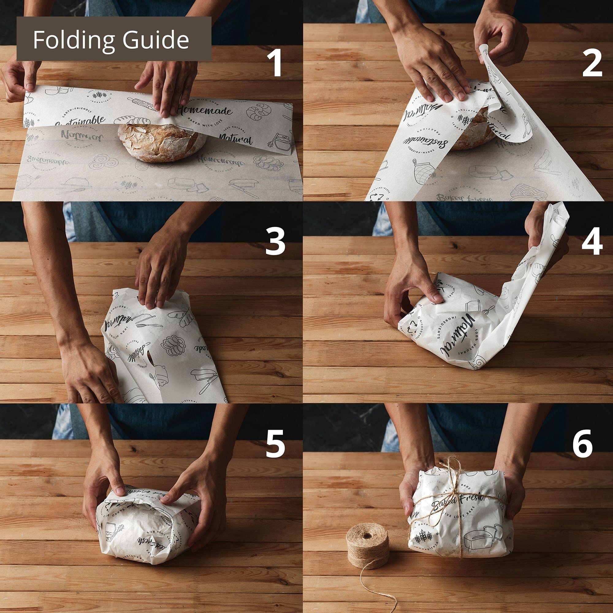 paper bolsas for sourdough bread