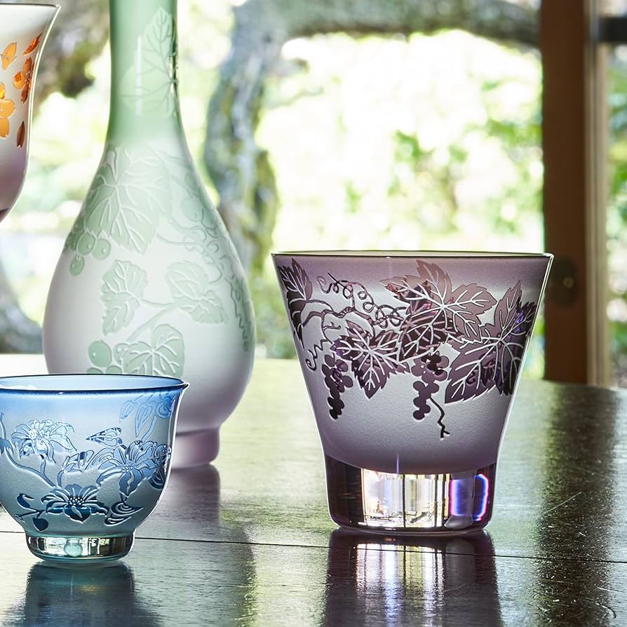 サンドブラスト用色被せガラスセット 12個入り＆おまけビアタン サンドブラスト用高台高級被せガラス