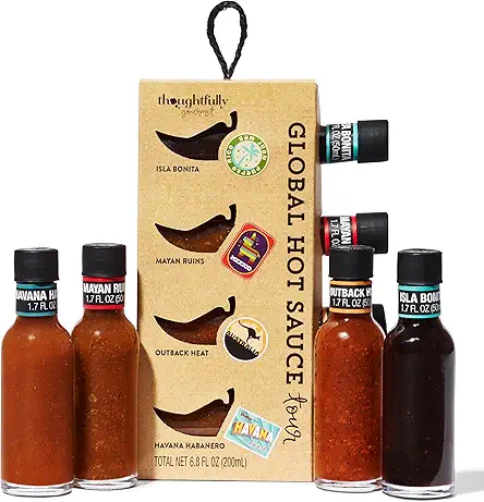 Thoughtfully Gourmet, Hot Sauces To Go: Global Edition...