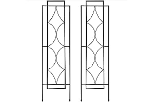 2-Piece Outdoor Garden Trellis Set by Sunnydaze