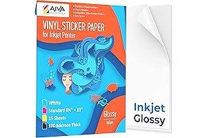 Professional Grade Printable Vinil Imprimible Aviva, for Inkjet Printer