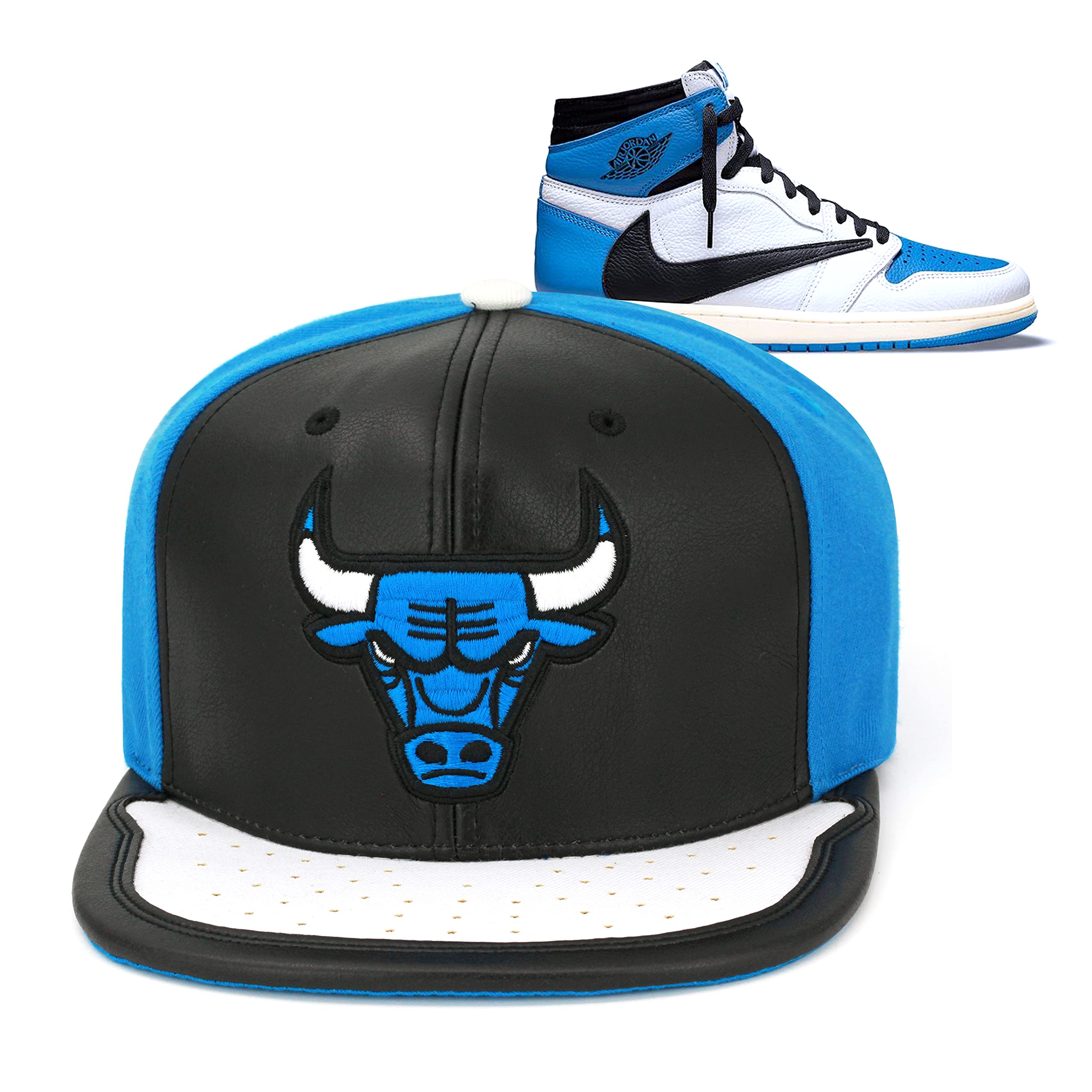 Mitchell & Ness Day One Snap Bulls Cap Basecap Baseballcap Flat Brim NBA Chicago Snapback