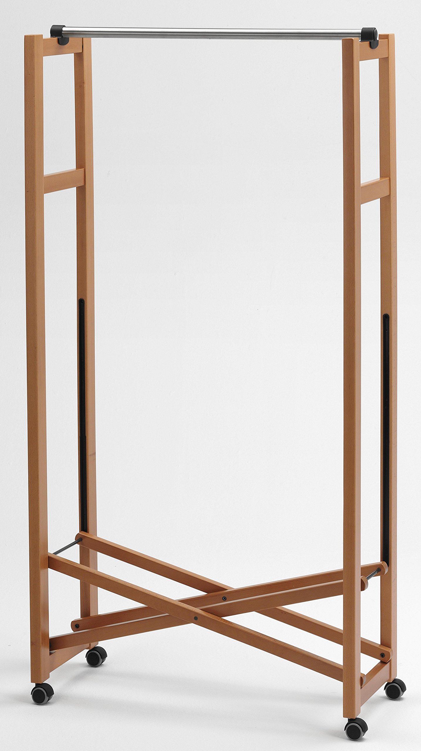 Arredamenti Italia Appendiabiti GIULIUS, Legno - Chiudibile - Finitura Ciliegio Ar-It il cuore del legno