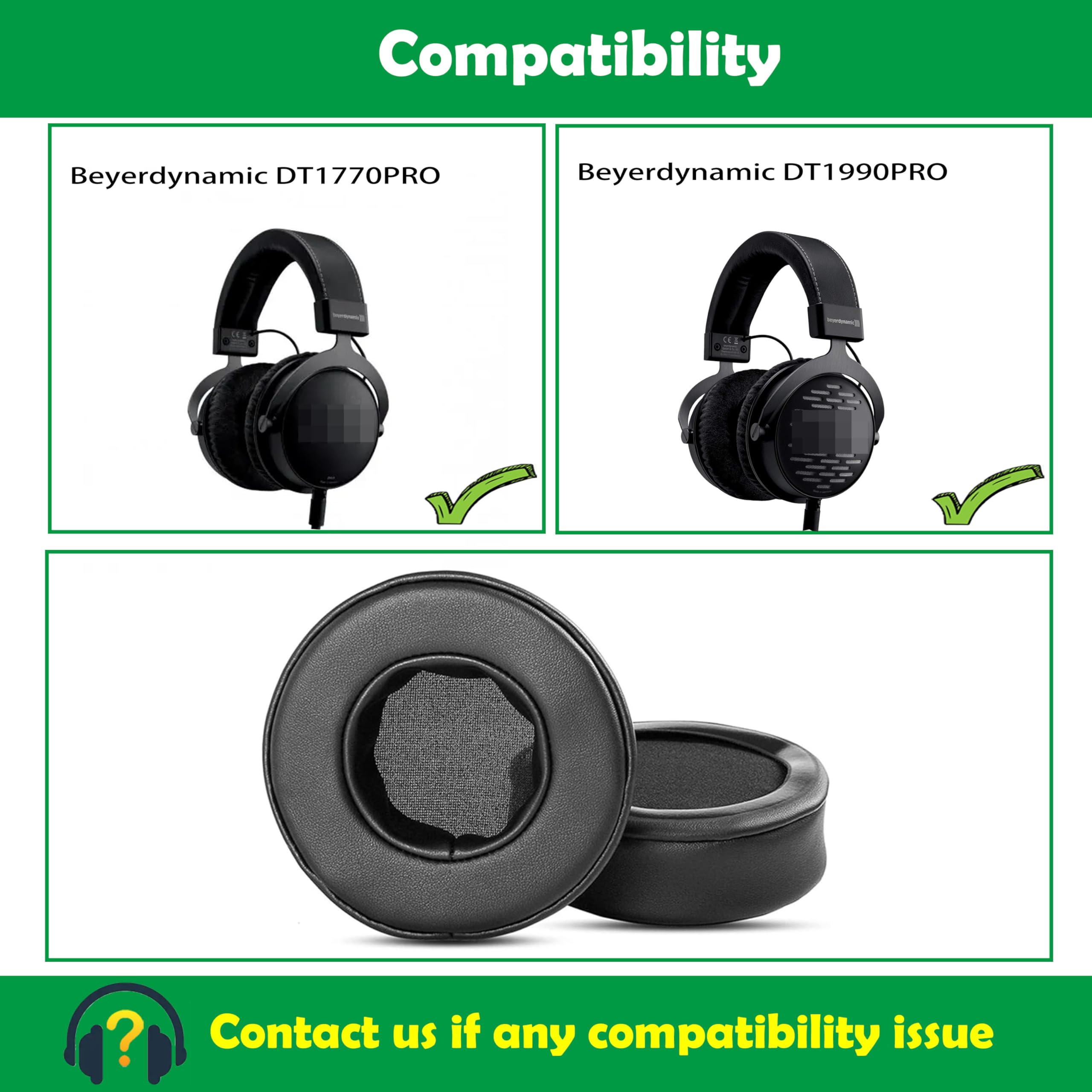 Beyerdynamic DT1770PRO　イヤーパット交換済み　値下げ不可 Amazon | ACCOUTA イヤーパッドクッション Beyerdynamic DT1770 DT1990