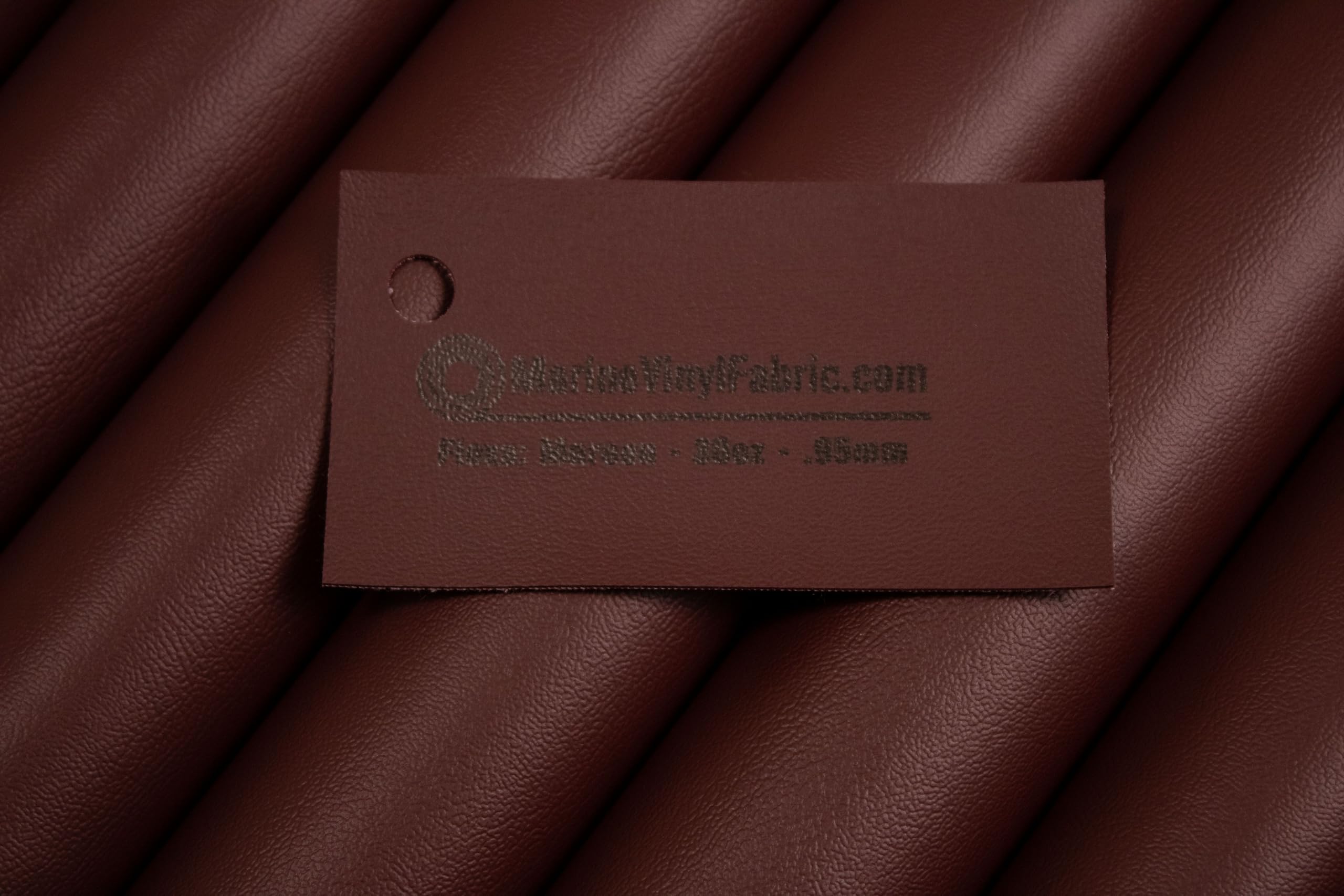 Marine Vinyl Fabric: Maroon 1 Yard 36