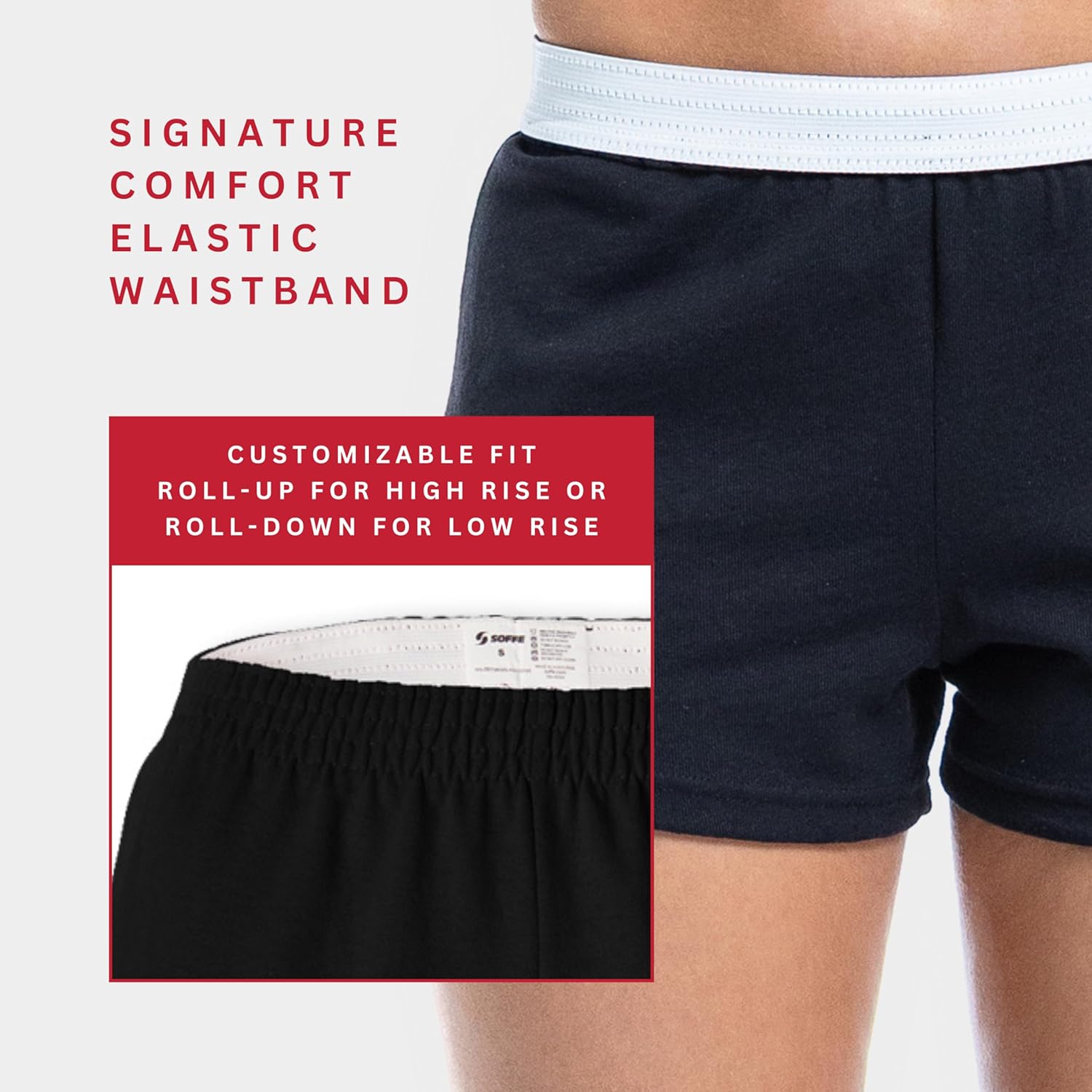 Soffe Athletic Cheer Shorts - Image 3