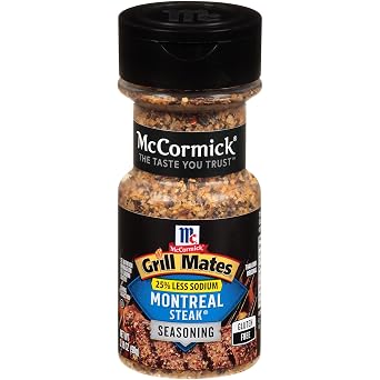 McCormick Grill Mates Montreal Steak Seasoning Reduced Sodium - 6 Pack