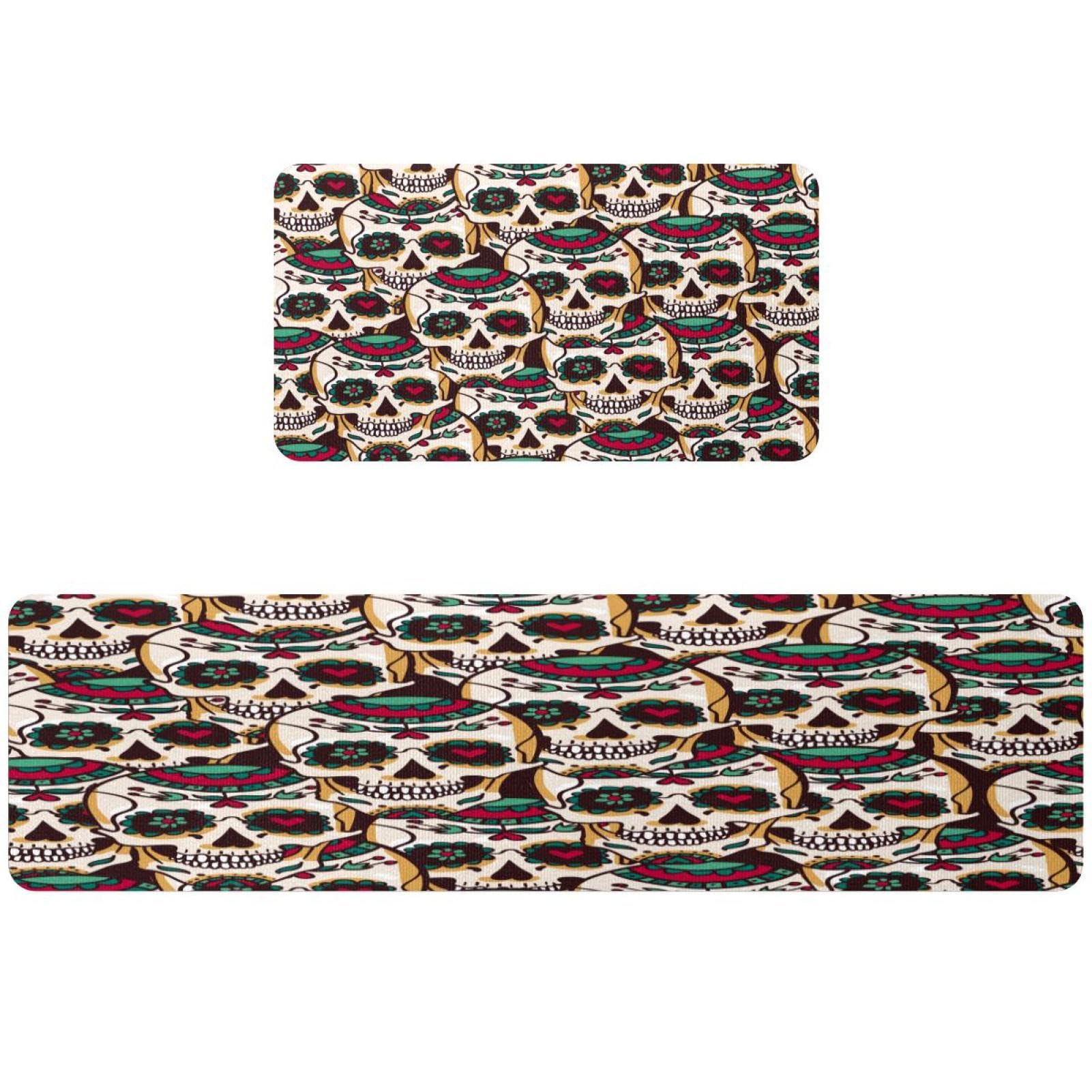 Alfombra de cocina absorbente y lavable VAPOKF juego antideslizante para evitar resbalones