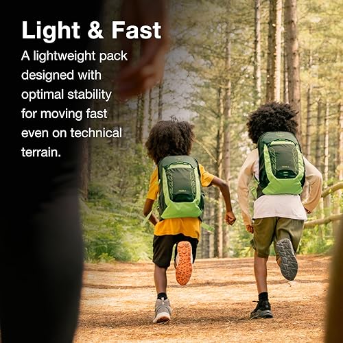 Miniatura 4 de Osprey Tempest Jr Mochila de senderismo ligera para niñas, mochila de aventura para niños para viajes y campamento, mareaespuma de mar