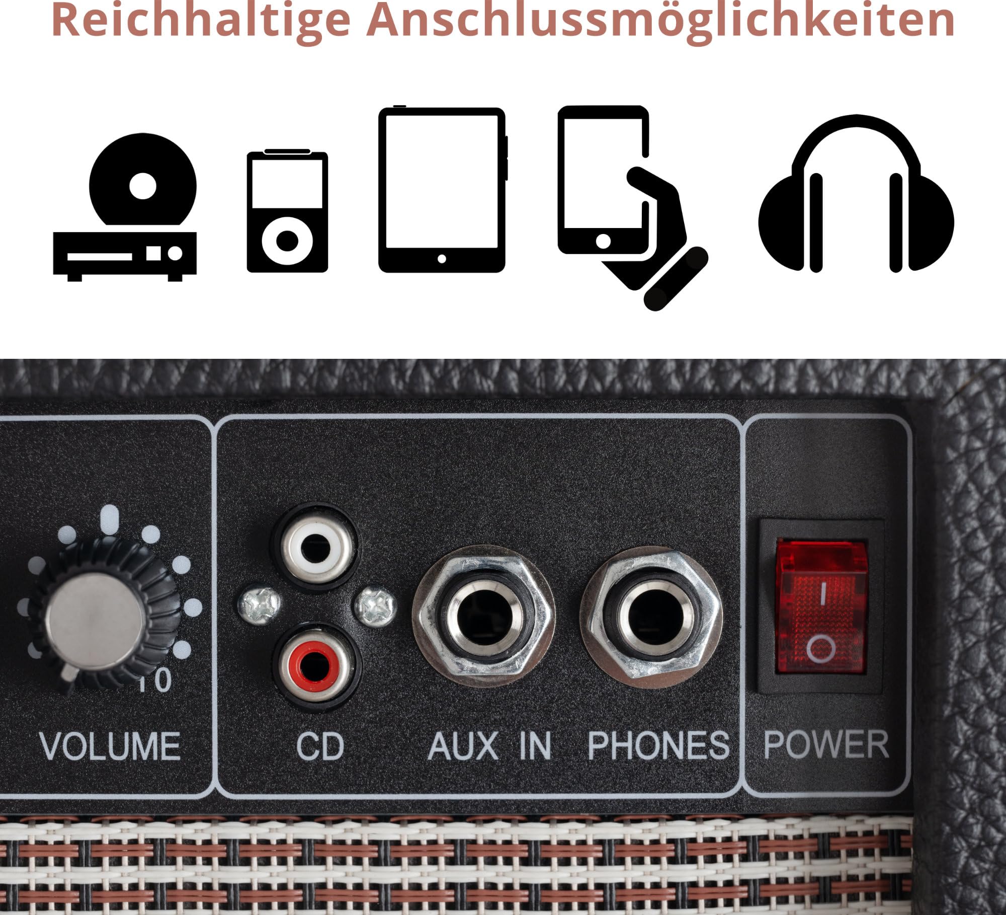 Rocktile L-100 SB E-Gitarre Sunburst Starter SET