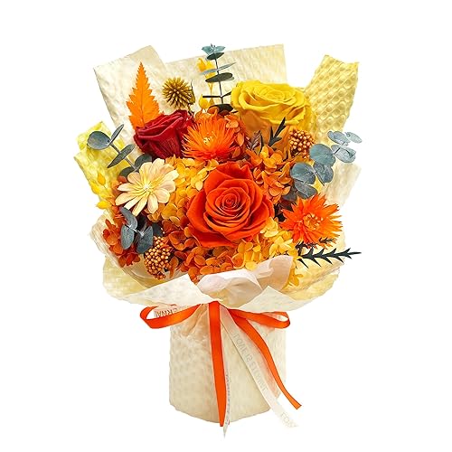 QOEAZY Mothers Day Gifts, Flowers for Delivery, Preserved Flowers Bouquet,