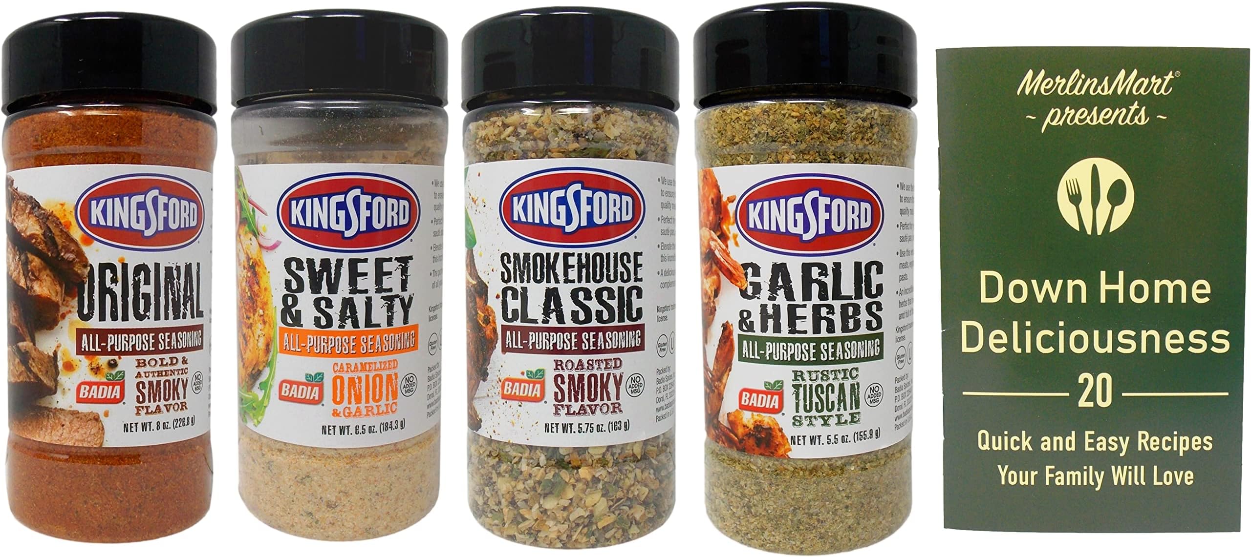 Kingsford Seasoning Rub 4 Flavor Variety (1) Each
