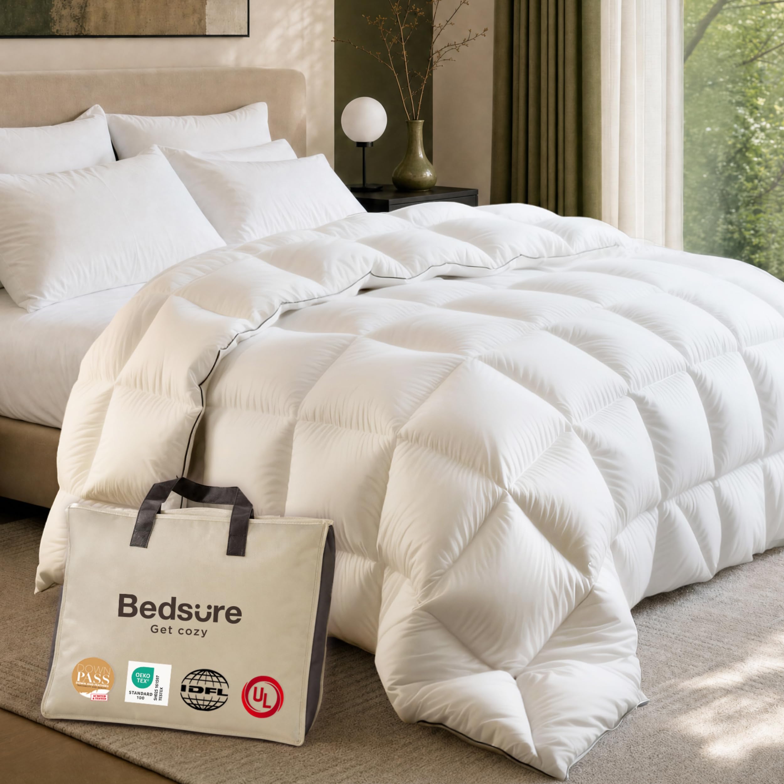 Bedsure Feather Down Comforter