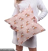 Vista 139 de Ambesonne Tela Geométrica por Yarda, Diseño Monocromo Patrón Abstracto de Líneas Continuas sobre Fondo Liso, Tela de Punto Elástico para Ropa