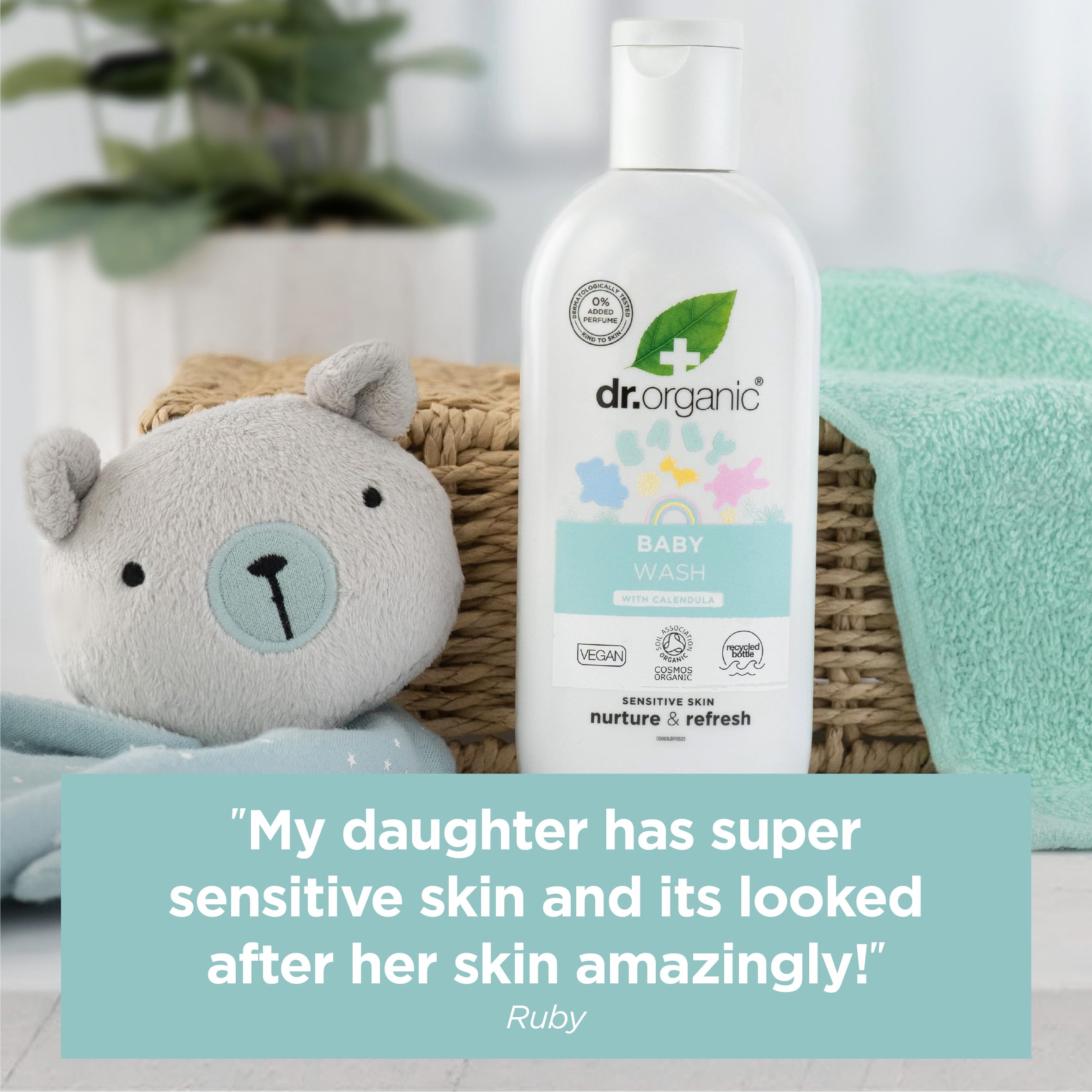 Dr Organic - Calendula Baby Comfort & Care Kit - Women's & Men's Skincare - Baby Essentials - Vegan, Cruelty, Paraben & SLS Free - 150ml, 250ml, 35g - Bundle