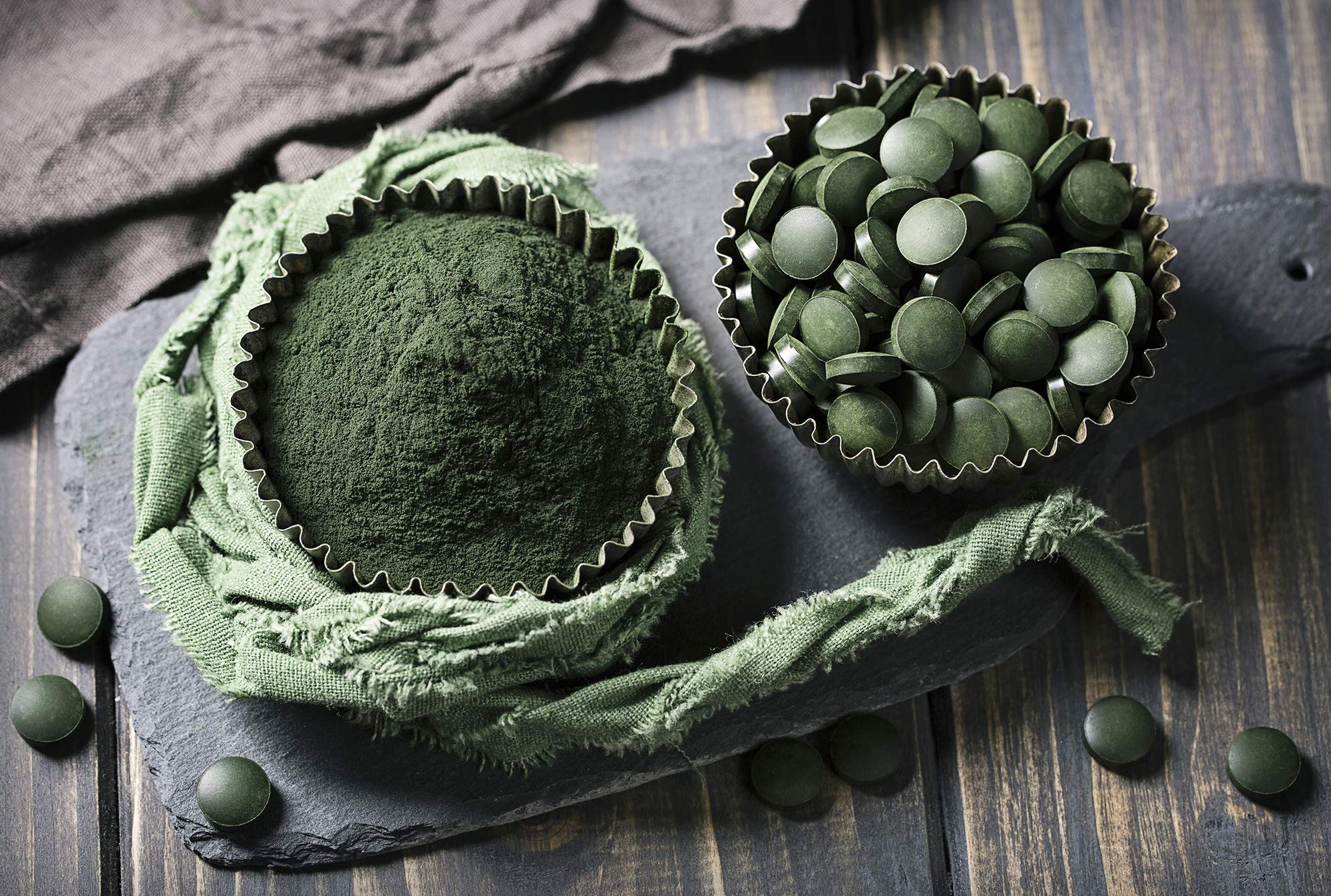 Mynatura Bio Chlorella Tabletten 500g I Algen I Vegan I Rohkostqualität I Mineralien I Eiweiß I Protein Täglicher Verzehr I + 1.250 Tabletten a 400mg (500g)