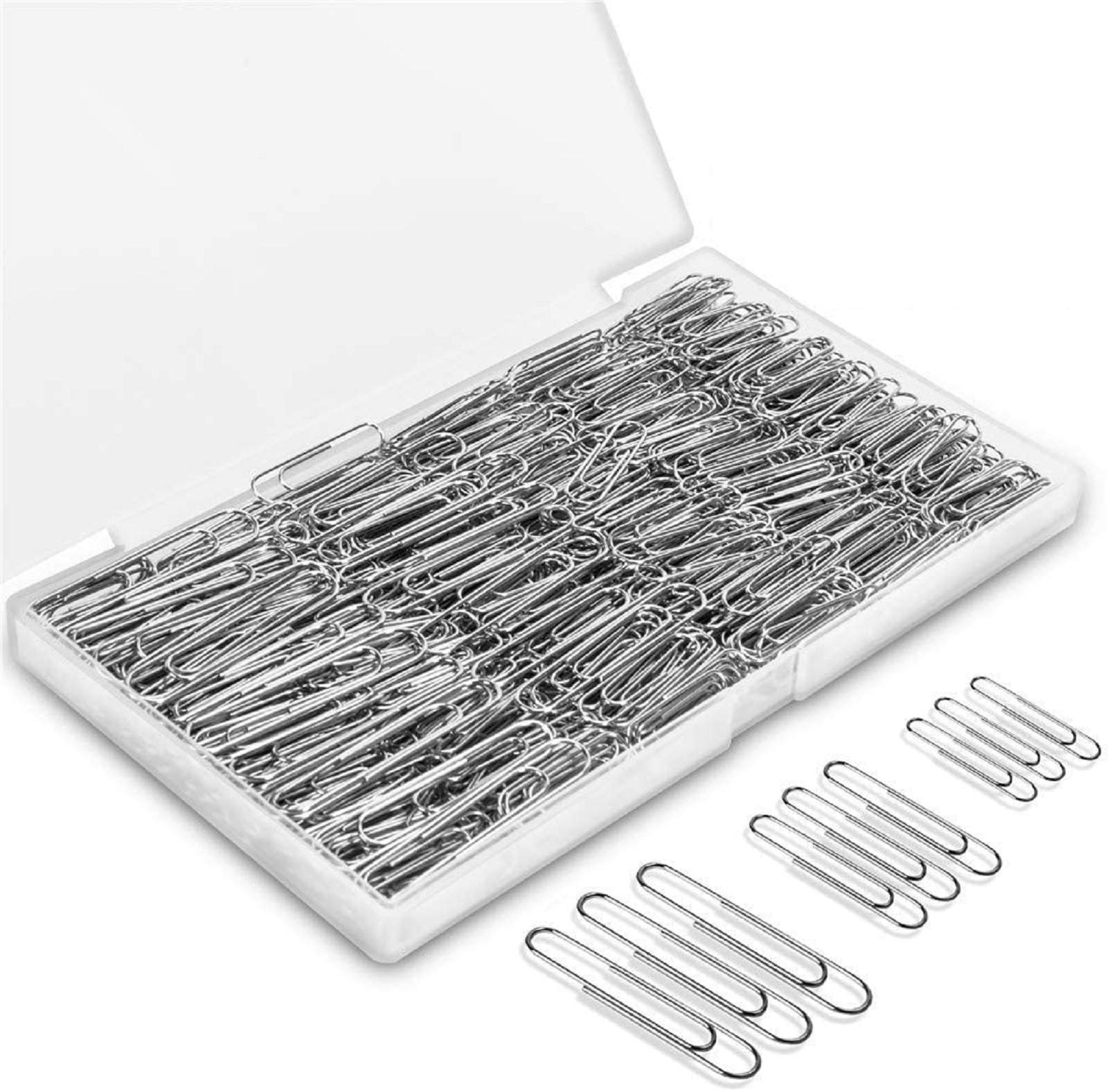 Paper Clips, 700 Pcs Assorted Paperclips for School, Home and Office (28mm, 33mm, 50mm)