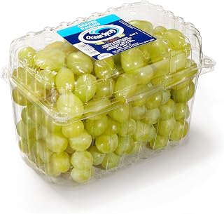 Fresh Ocean Spray Green Seedless Grapes, 2 lb - Crisp, Juicy Snack from Family Farmers Since 1930