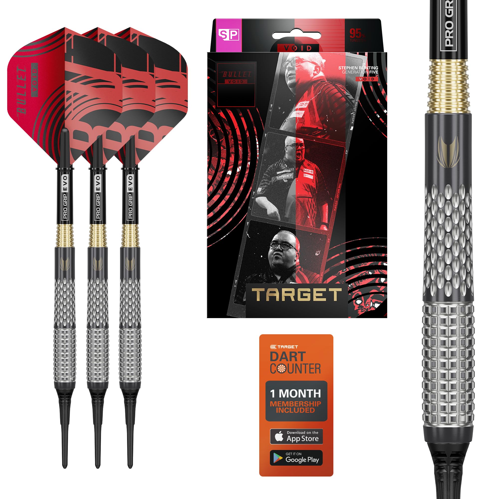 stephen bunting g5 void ソフトダーツバレル　18g Target Darts Stephen Bunting G5 Void Dardos de ponta macia, 18G