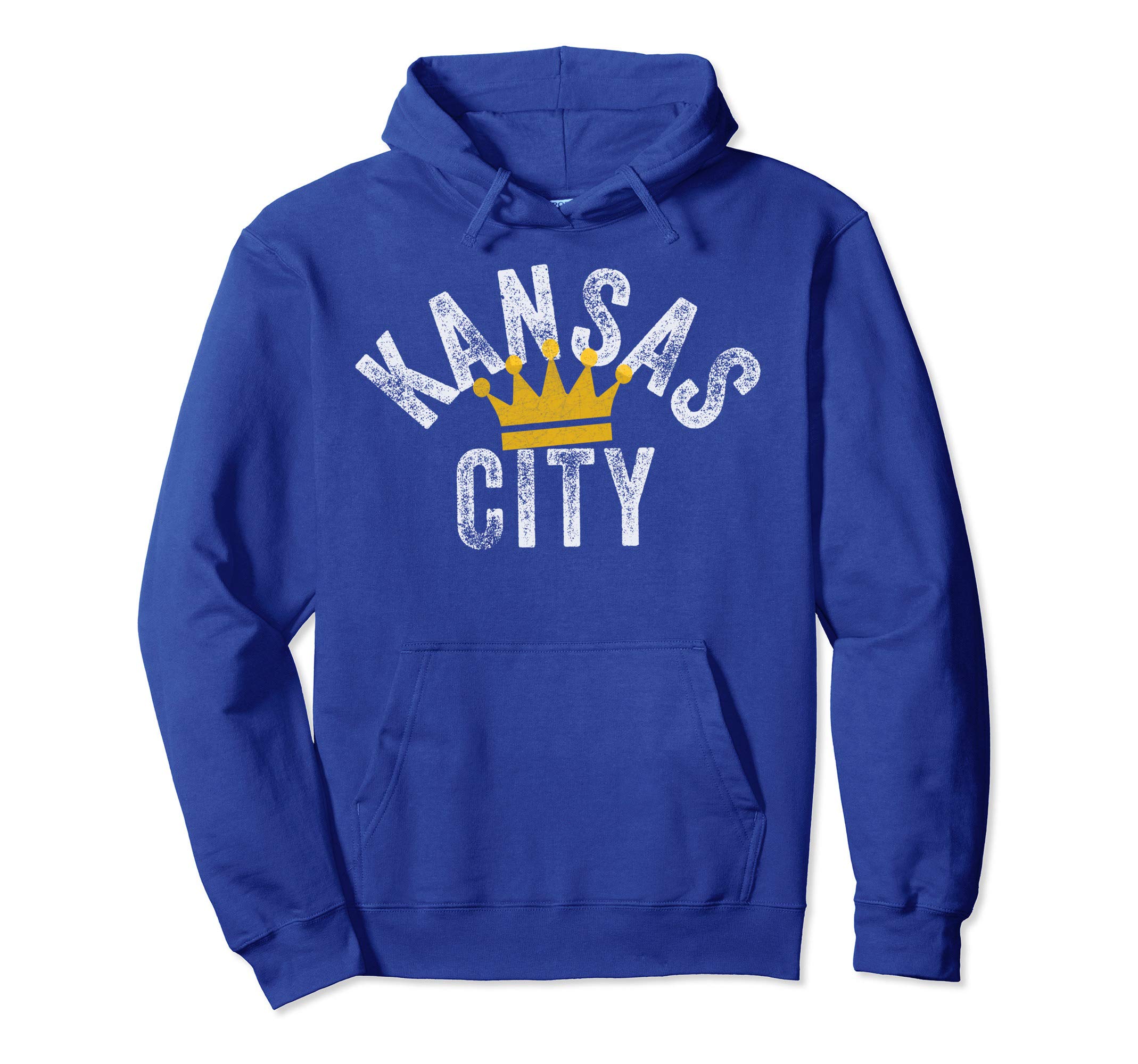 Kansas City FanaticKansas City | Kc Crown Town Local Modern Style KC Cool Blue Pullover Hoodie