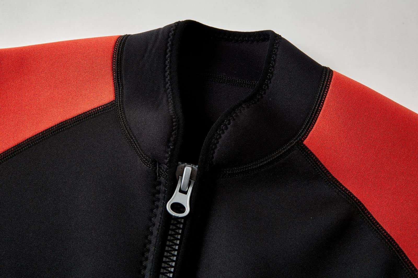 Chaqueta de neopreno de 2 mm para hombre, parte superior de traje de neopreno para mujer, cierre frontal, manga larga, traje de buceo para natación, esnórquel, surf, kayak, canoa