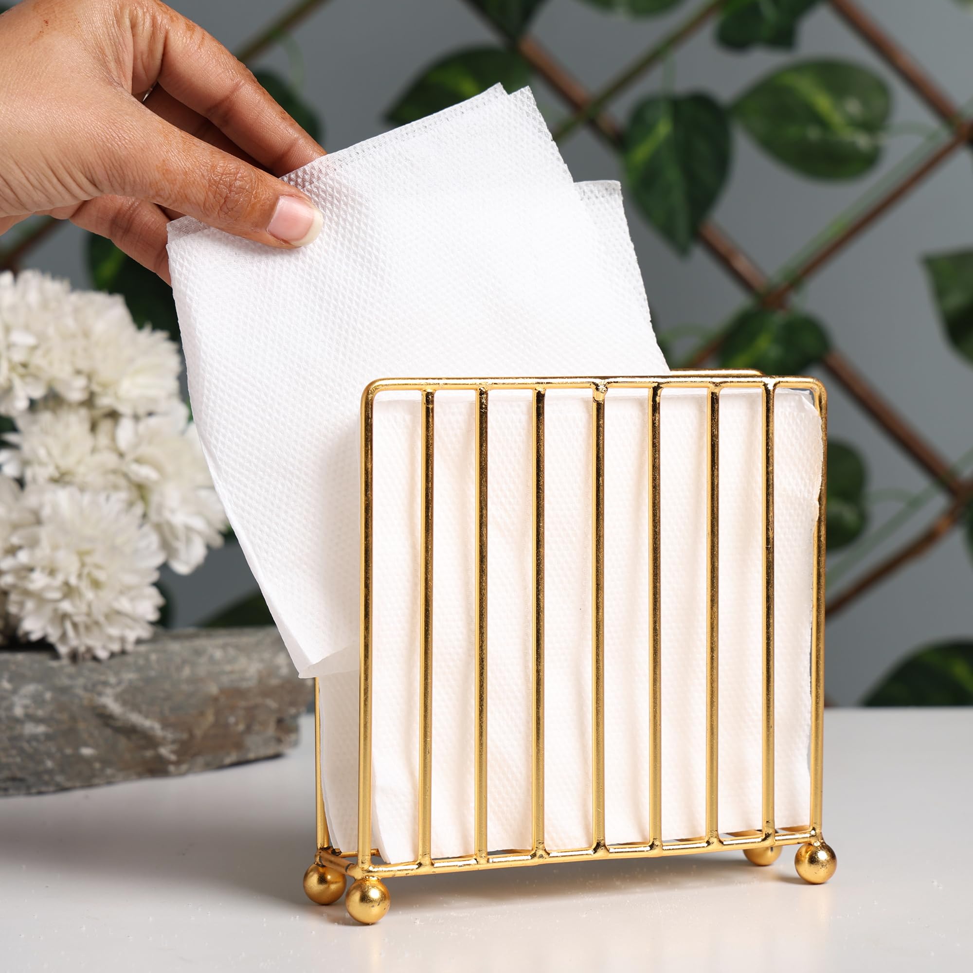 WOOD ART STORE Napkin Holders for Tables, Tissue Dispenser Organizer for Dinner Tables, Office, Bathroom (Squre Shape) (B0CTN3PG7P) Amazon Price History, Amazon Price Tracker