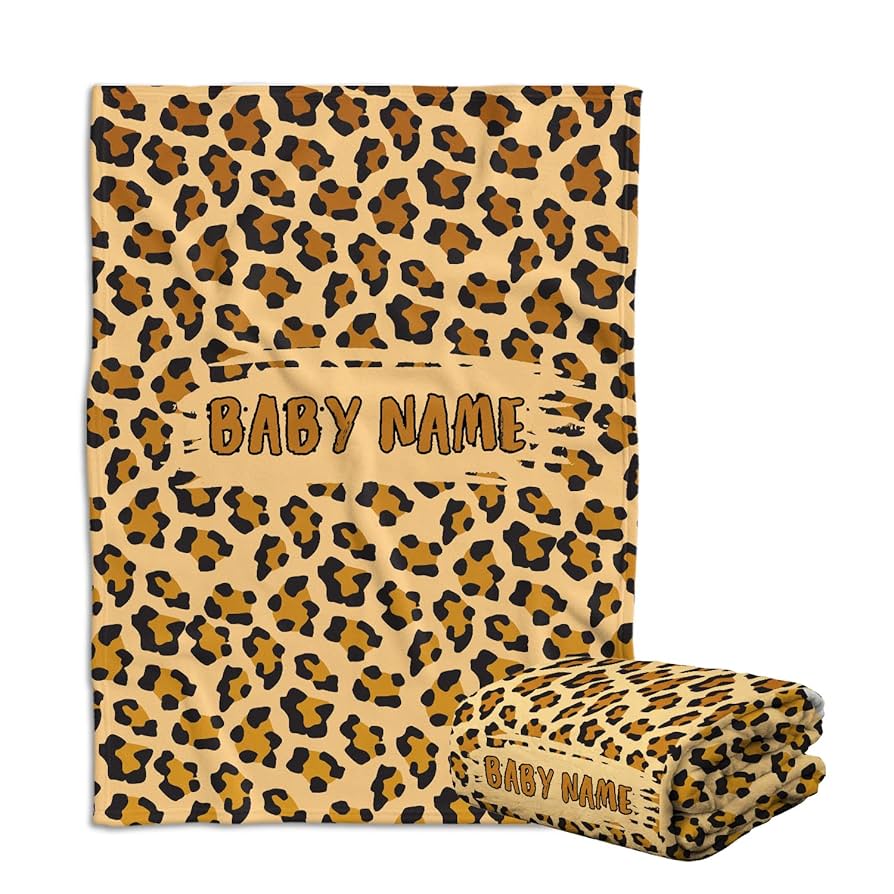 【新品】The Letters ヒョウ柄 ブランケット simpleb-300.jpg