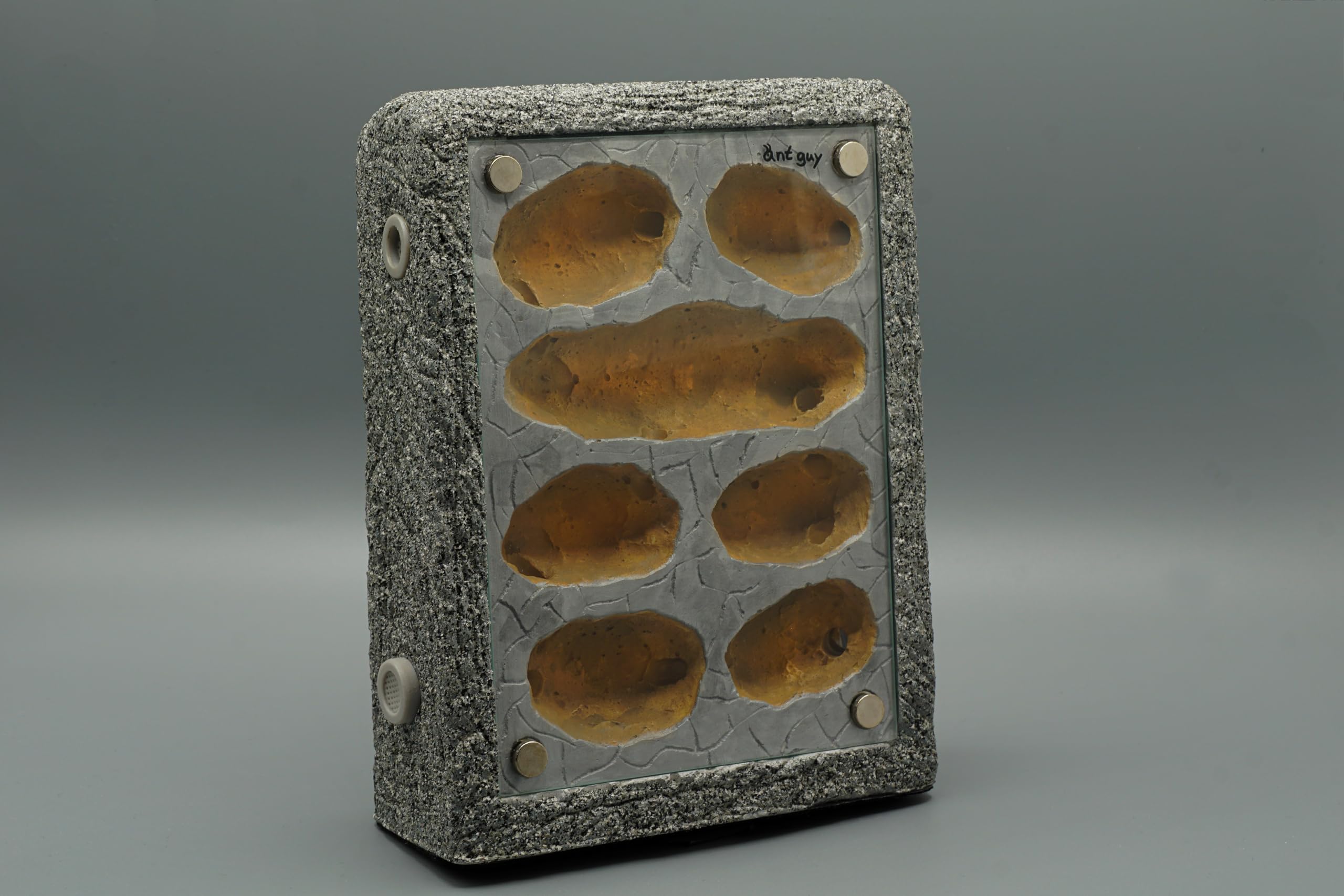 Formicarium Ameisennest Ameisenfarm in Granitoptik für Ameisen