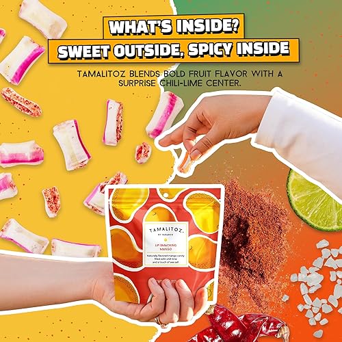 Miniatura 4 de Tamalitoz by Sugarox Lip Smacking Mango  8 unidades