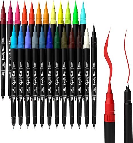 small tip brush pen