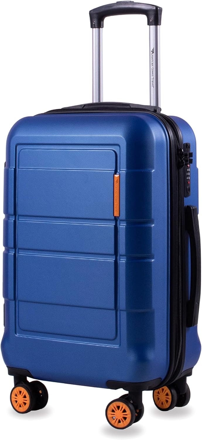 American Green Travel Andante S TSA AntiTheft Carry On Luggage with Spinner