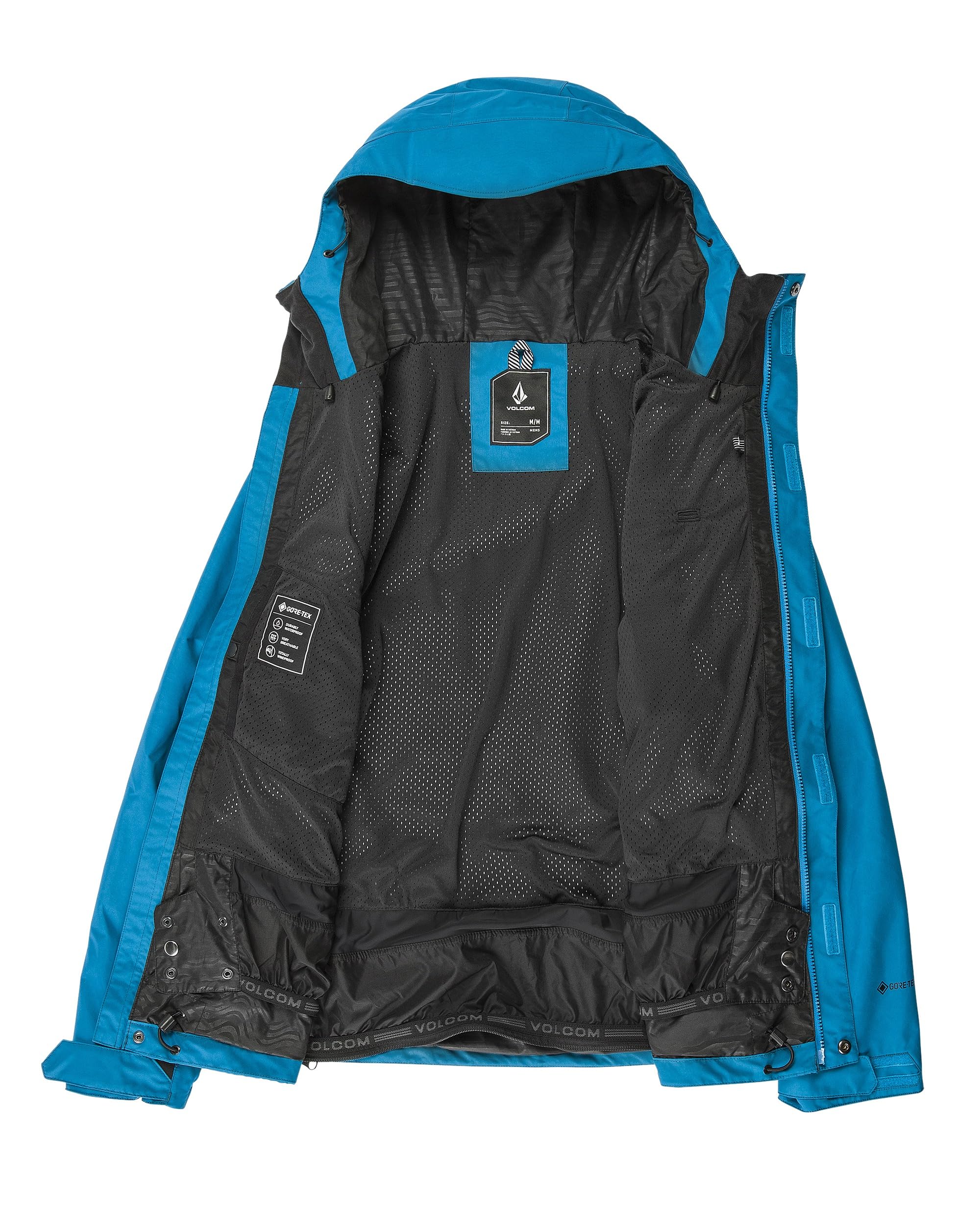 Volcom Men's Dua Gore-Tex Relaxed Fit Snowboard Jacket