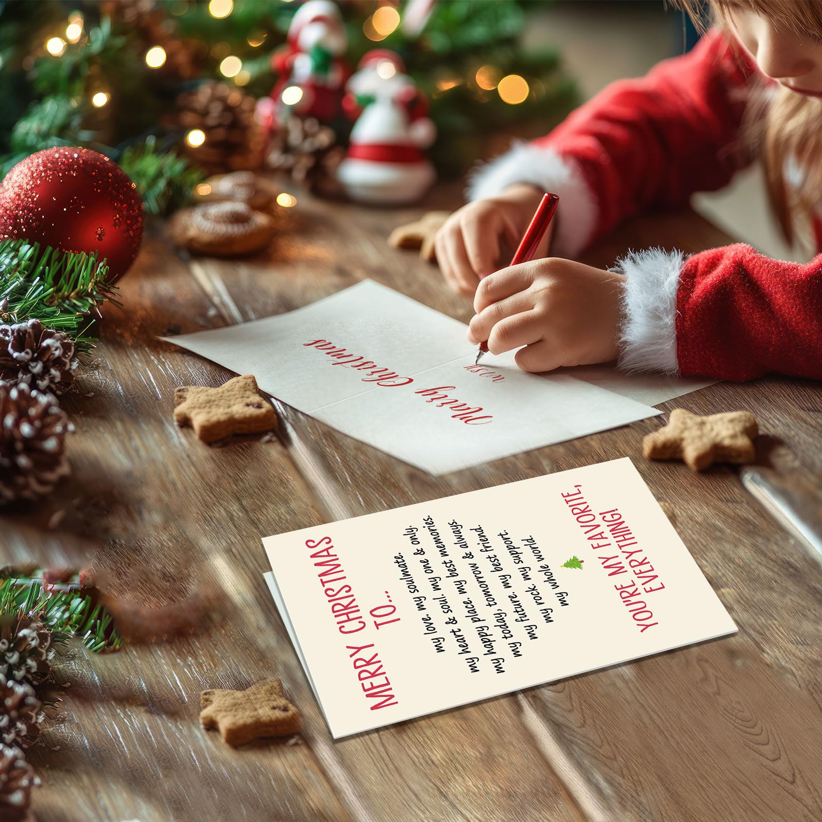 Beixian BX-Tarjeta de Navidad-048