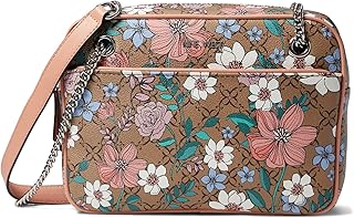 NINE WEST Georgi Mini Convertible Camera Crossbody Magnolia Logo Floral One Size