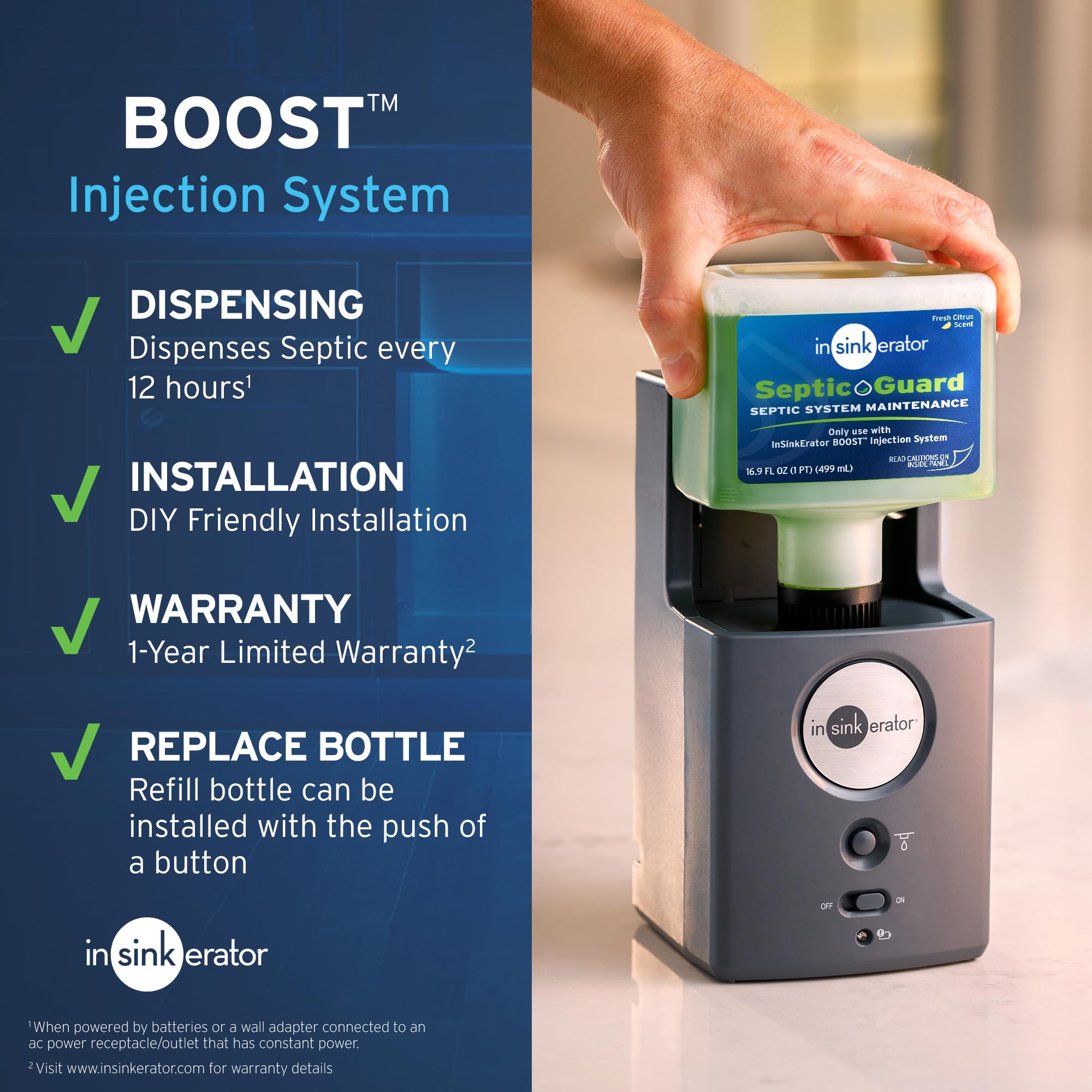 Injection Booste Snapklik.com : INSINKERATOR BOOST Injection System