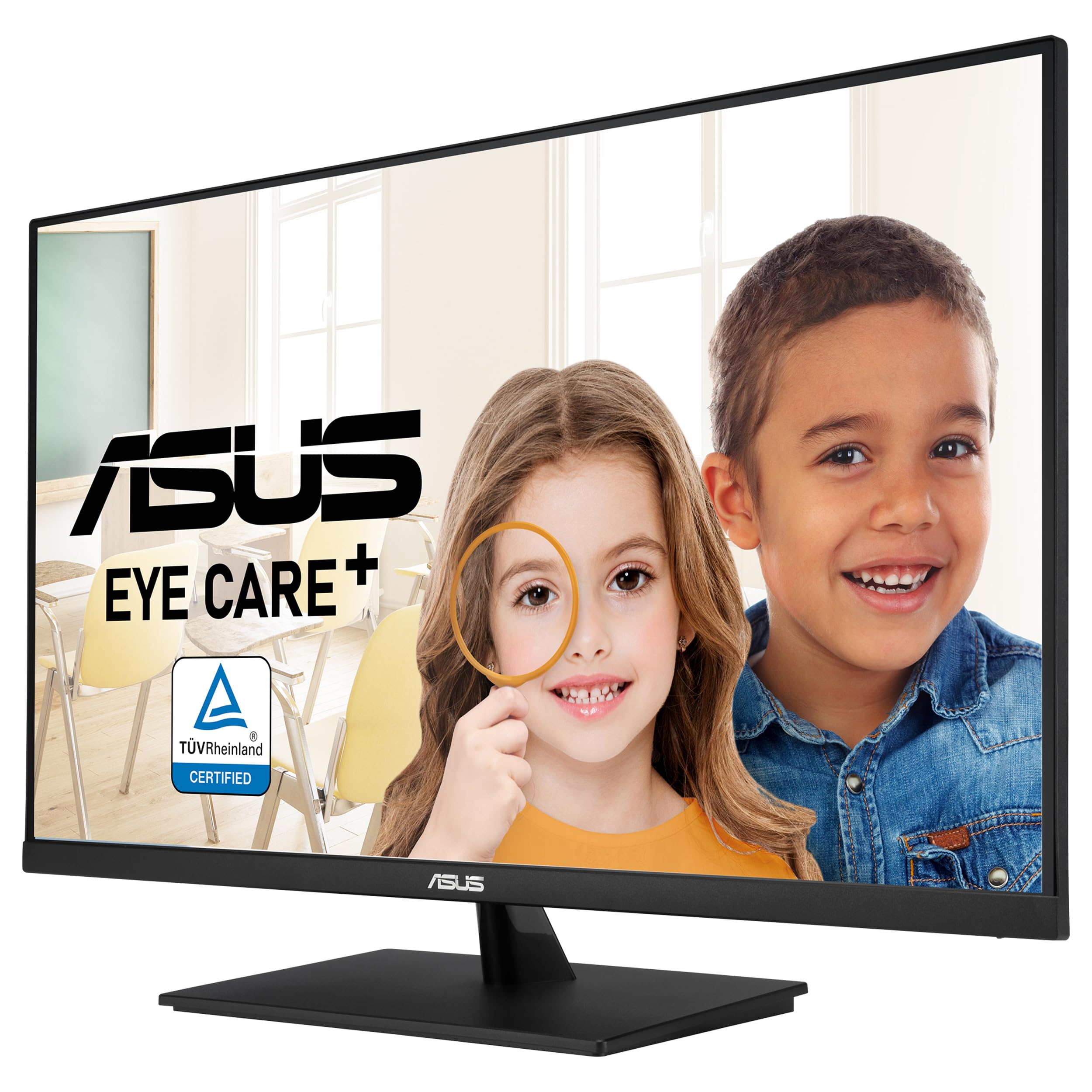 ASUS VP327Q - Monitor Eye Care de 31,5", 4K UHD (3840 x 2160), 99% sRGB, HDR-10, Adaptive-Sync, DisplayPort, HDMI, antiparpadeo, Filtro de luz Azul, montable en Pared