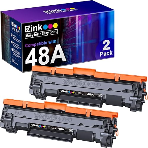 E-Z Ink (TM - Cartuchos de tóner compatibles con HP 48A CF248A para usar con impresora Pro M29w M15w MFP M28w M28a M29a M30w M31w M15a M16a M16w