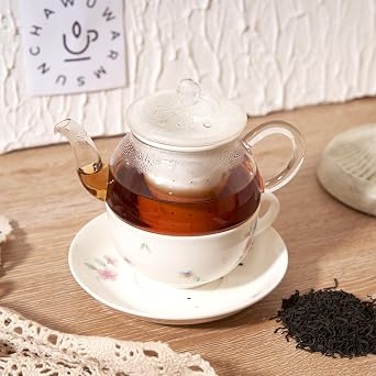 ChaWuWarmSun [B] Keemun Black Tea Loose Leaf, 6oz/170g QiMen HongCha | Classic Daily Keemun. Mellow Sweet Taste With Smooth Profile. Uniformly Cut Leaf Texture. Authentic QiMen.