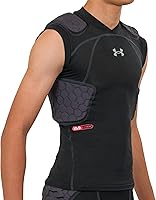 Under Armour Gameday Pro 5-Pad Youth Football Compression Shirt with HEX Padding