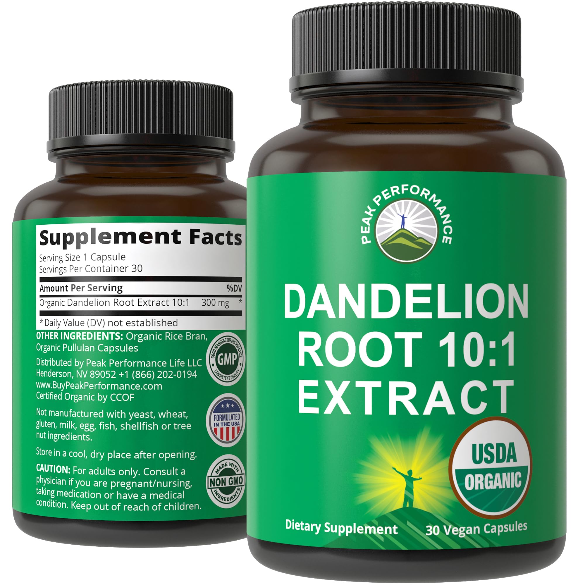 USDA Organic Dandelion Root Extract