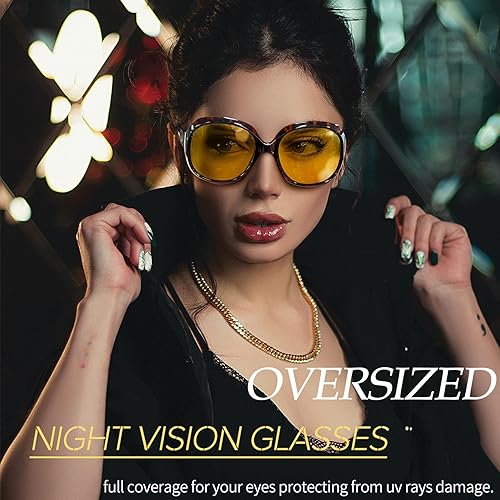 Miniatura 3 de Joopin Lentes de sol polarizados para mujer, de gran tamaño, de gran tamaño, para conducir, con protección UV, lentes de sol grandes