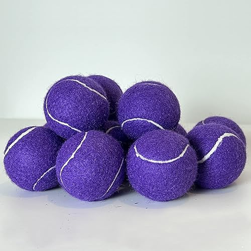 Miniatura 3 de Pelotas de tenis, paquete de 12 pelotas de tenis de práctica avanzada para principiantes, pelotas de tenis de entrenamiento para perros y mascotas